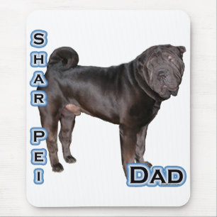 Chinese Shar-Pei Dad 4 Mouse Pad