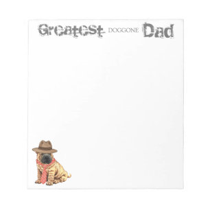 Chinese Shar-Pei Dad Notepad