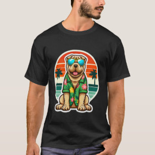 Chinese Shar-Pei Dog Owner Summer Vibes Vacation T T-Shirt