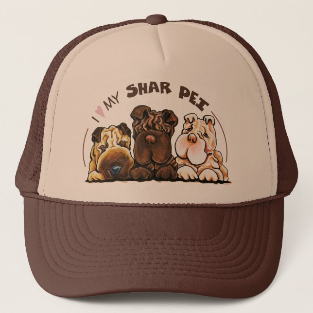Chinese Shar Pei Lover Trucker Hat (Front)