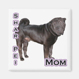Chinese Shar-Pei Mom 4 - Magnet