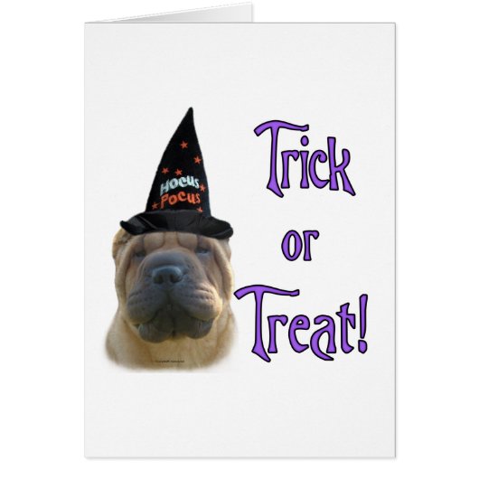 Chinese Shar-Pei Trick Cards (Front)