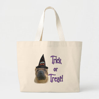 Chinese Shar-Pei Trick Large Tote Bag