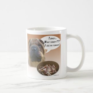 Chinese Shar Pei Turkey Coffee Mug
