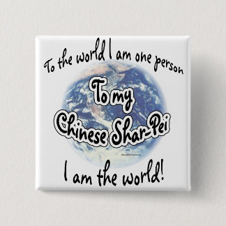 Chinese Shar-pei World 2 Button