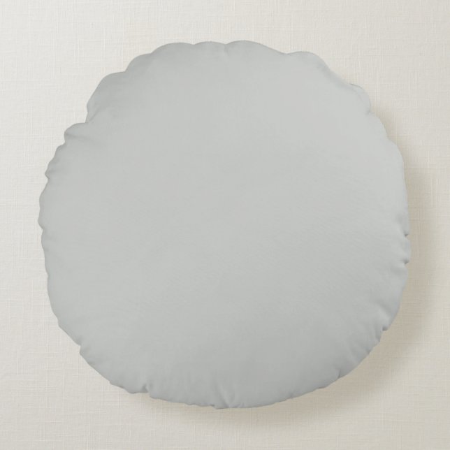 chinese silver round pillow (Front)