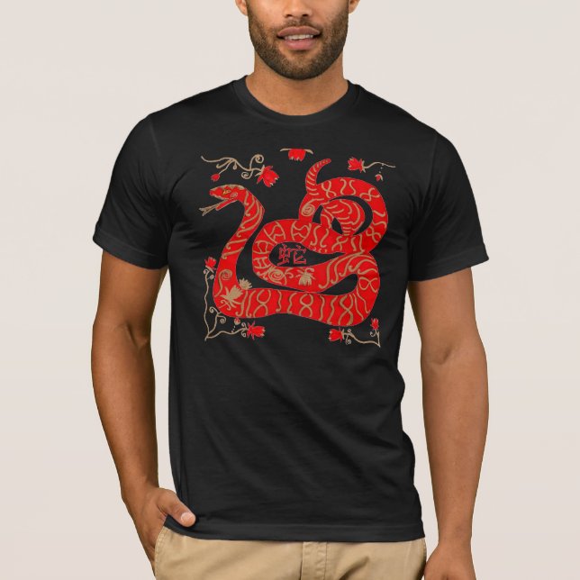 Chinese Snake Astrology Shirt (Front)