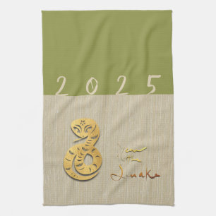 Chinese Snake Year 2025 choose color KT Kitchen Towel
