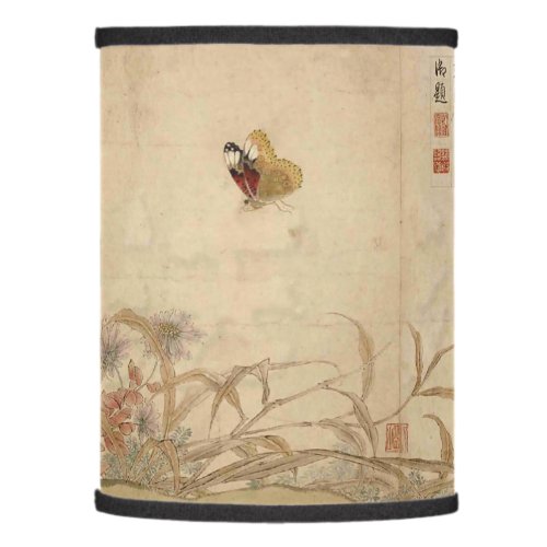 Chinese Song Dynasty Butterflies And Flowers Lamp Shade