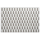 Chinese Statue Fabric