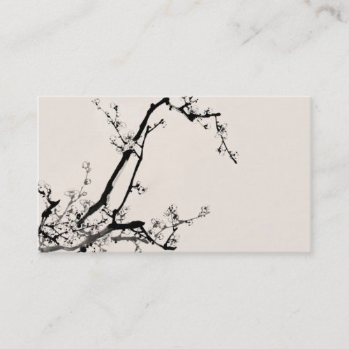 chinese style business card