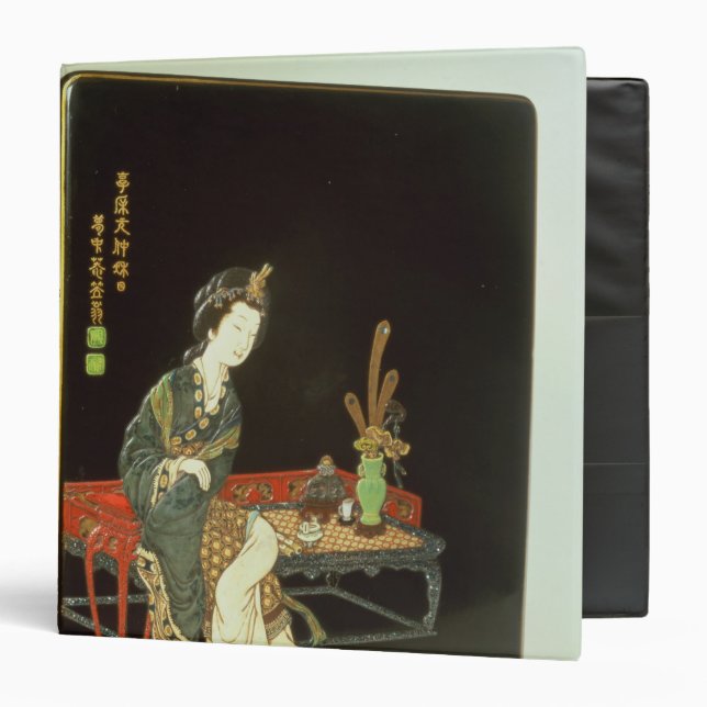 Chinese-style writing box binder (Front/Inside)