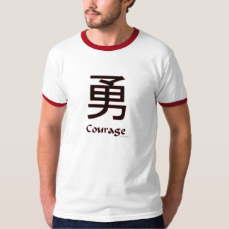 Chinese Symbol Courage T-Shirt