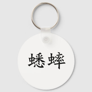 Chinese Symbol for cricket Keychain