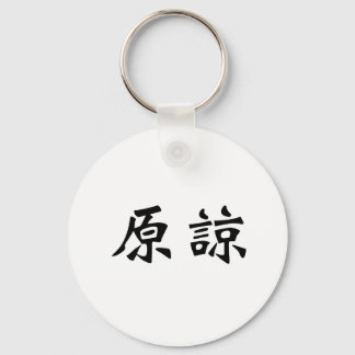 Chinese Symbol for forgive Keychain
