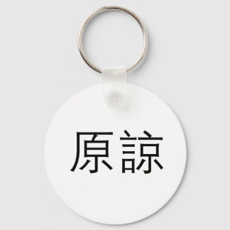 Chinese Symbol for forgive Keychain