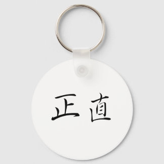 Chinese Symbol for integrity Keychain