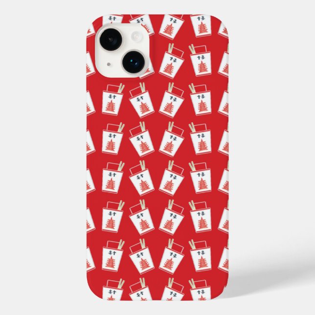 Chinese Take Out Case-Mate iPhone Case (Back)