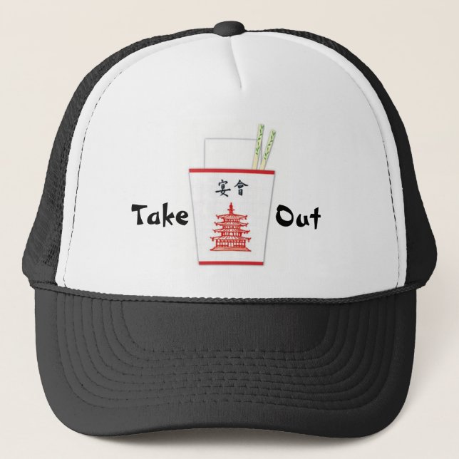 Chinese Take Out Trucker Hat (Front)