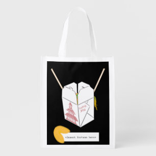 Chinese Takeout - Personalized Fortune Grocery Bag