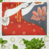CHINESE TEA AD kitchen towel (Folded)