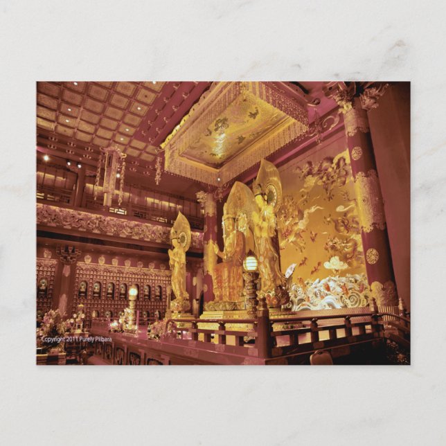 Chinese temple altar postcard (Front)