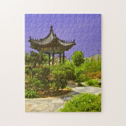 Chinese Temple hiding  Jigsaw Puzzle