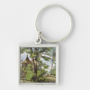 Chinese Temple, Kew Gardens, plate 13 from 'Kew Ga Keychain