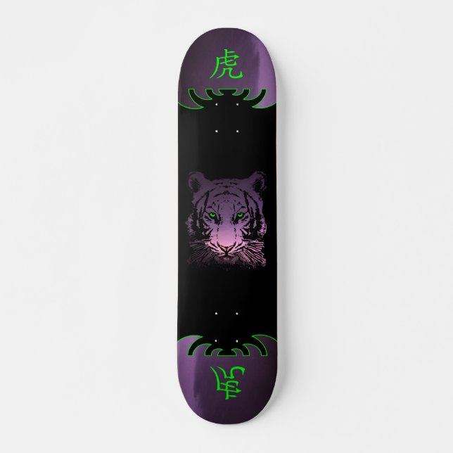 Chinese Tiger Skateboard Deck (Front)