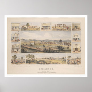 Chinese, Tolumne [sic] County (1300) Poster