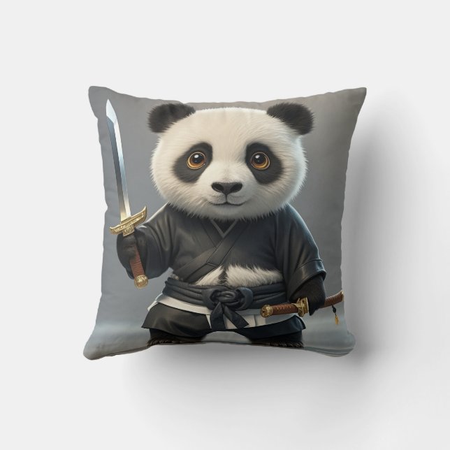 Chinese tradition Chinese landscape painting Chine Throw Pillow (Back)
