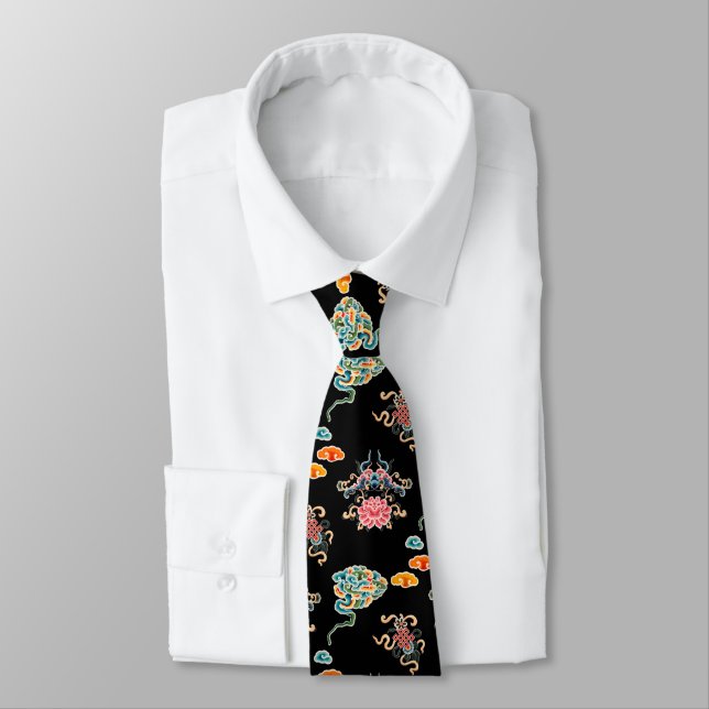 Chinese traditional Neck Tie (Tied)