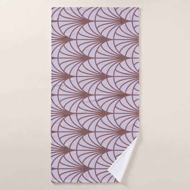 Chinese Traditional: Retro Pattern Background. Bath Towel (Bath Towel)