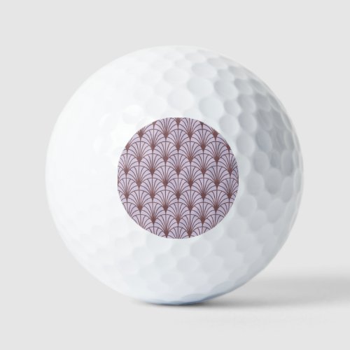 Chinese Traditional Retro Pattern Background Golf Balls