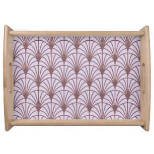 Chinese Traditional: Retro Pattern Background. Serving Tray