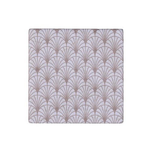 Chinese Traditional Retro Pattern Background Stone Magnet