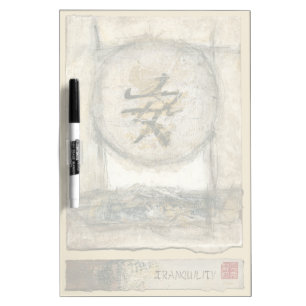 Chinese Tranquility Painting by Mauro Dry-Erase Board