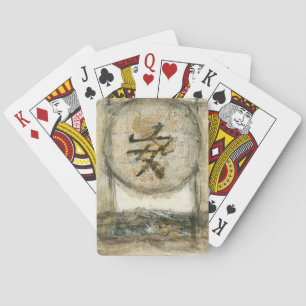 Chinese Tranquility Painting by Mauro Poker Cards