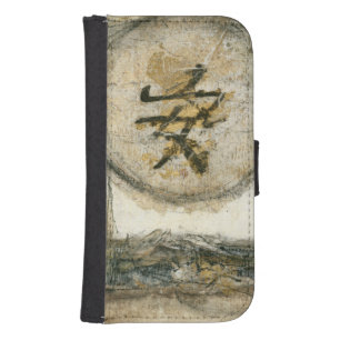 Chinese Tranquility Painting by Mauro Phone Wallet