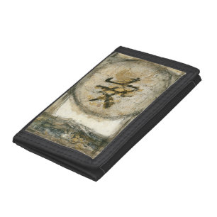 Chinese Tranquility Painting by Mauro Tri-fold Wallet