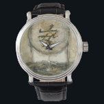 Chinese Tranquility Painting by Mauro Watch<br><div class="desc">This painting by the artist Mauro showcases a Chinese character enclosed in a circle. The word tranquility is written at the bottom of the piece. Give this print as a gift to anyone who needs a little tranquility in their lives!</div>