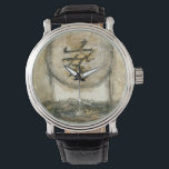 Chinese Tranquility Painting by Mauro Watch<br><div class="desc">This painting by the artist Mauro showcases a Chinese character enclosed in a circle. The word tranquility is written at the bottom of the piece. Give this print as a gift to anyone who needs a little tranquility in their lives!</div>