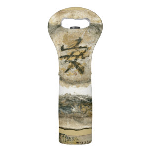 Chinese Tranquility Painting by Mauro Wine Bag