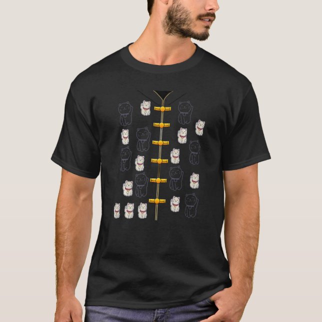 Chinese Vietnamese New Year 12 Zodiacs Calligraphy T-Shirt (Front)