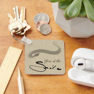 Chinese Vietnamese original Snake Year Monogram K1 Keychain