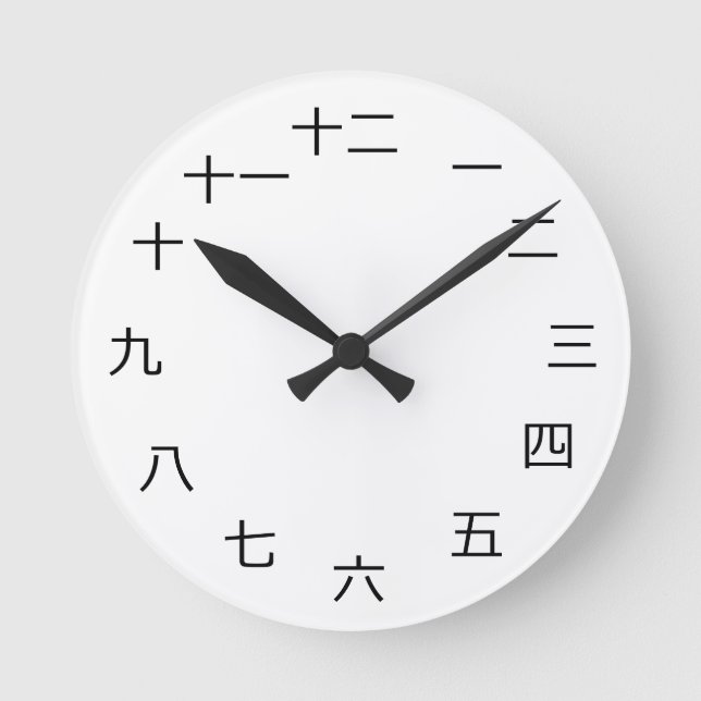 Chinese Wall Clock (Front)