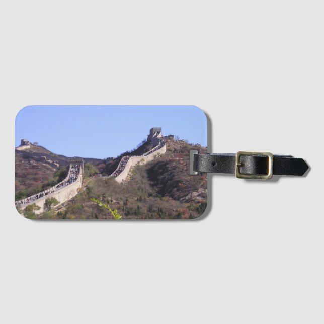 Chinese Wall Luggage Tag (Front Horizontal)
