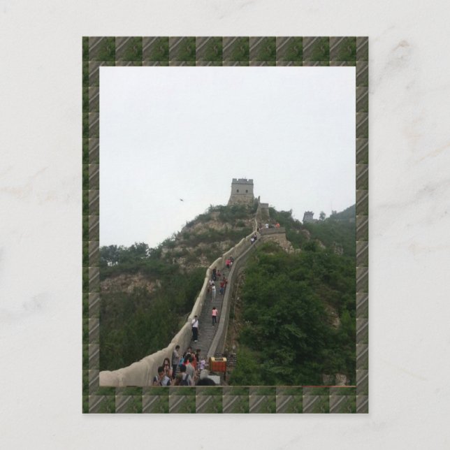 CHINESE WALL  - take a walking Vacation Postcard (Front)