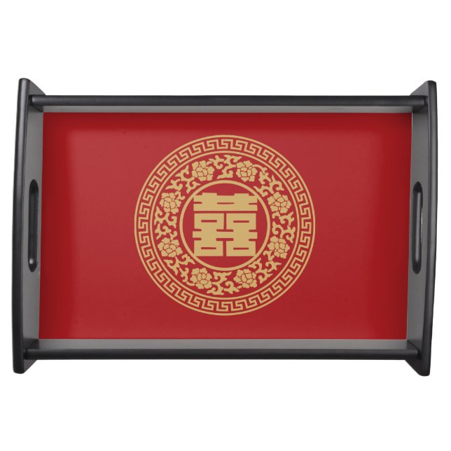 Chinese Wedding Tea Ceremony Serving Tray (Front)