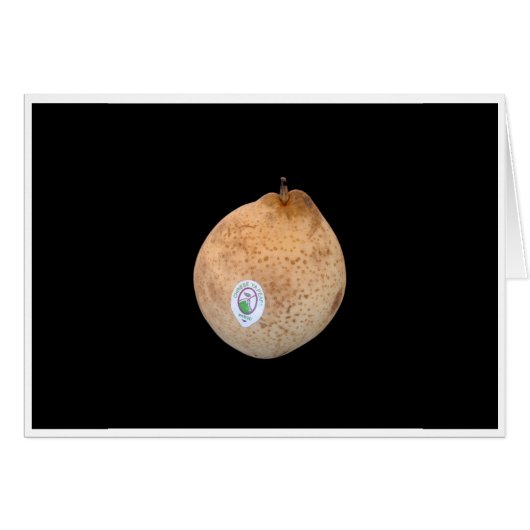 Chinese Ya Pear Cards (Front Horizontal)